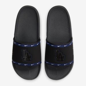 Dodgers Nike Slides 12s